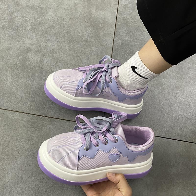 Ladies Fashion Versatile Platform Casual Shoes
