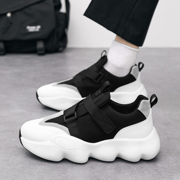 Men's Fashion One Stirrup Heightening Sports Running Shoes - Image 3