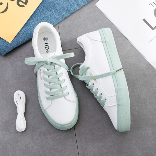 Street Style Trendy Flat Girls Sneakers - Image 2