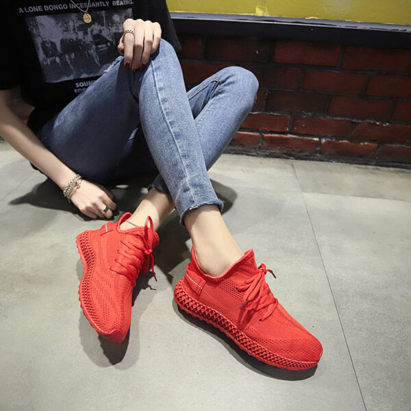 Fashion Candy Color Women Sneakers Tenis Feminino Casual Shoes Women Breathable Mesh Sneakers Women Yellow Red Basket Femme - Image 10