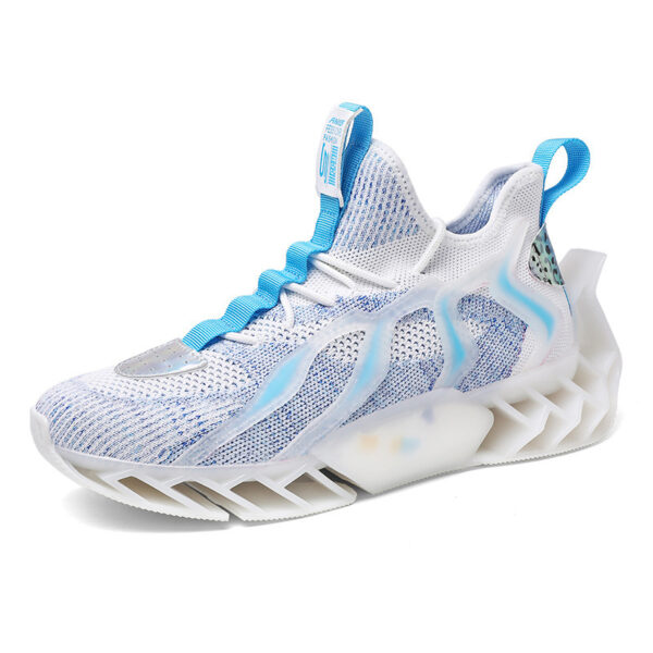 Flying Woven Leisure Thick Soled Sports Shoes For Men - Image 7