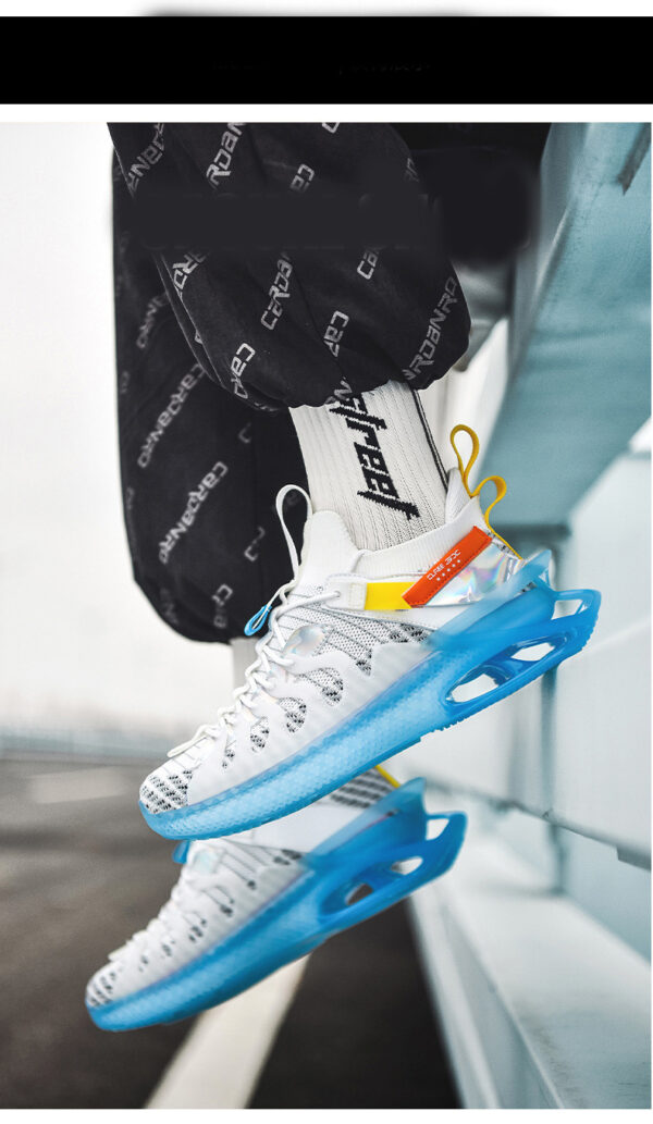 Sports Shoes Men's Summer Breathable Plus Size Running Men's Casual Korean Style Old Shoes Trend - Image 3