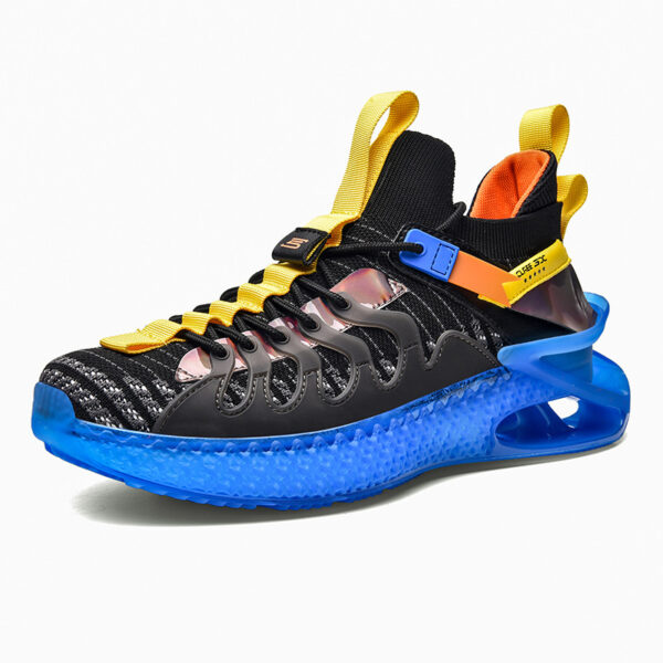 Sports Shoes Men's Summer Breathable Plus Size Running Men's Casual Korean Style Old Shoes Trend - Image 5