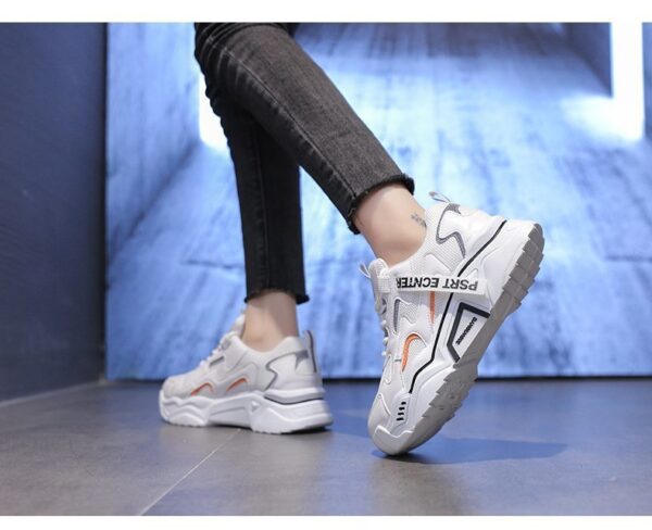 New Spring Women Sneakers Lightweight and Chunky Platform  Fashion Casual  Breathable Vulcanized Shoes - Image 6