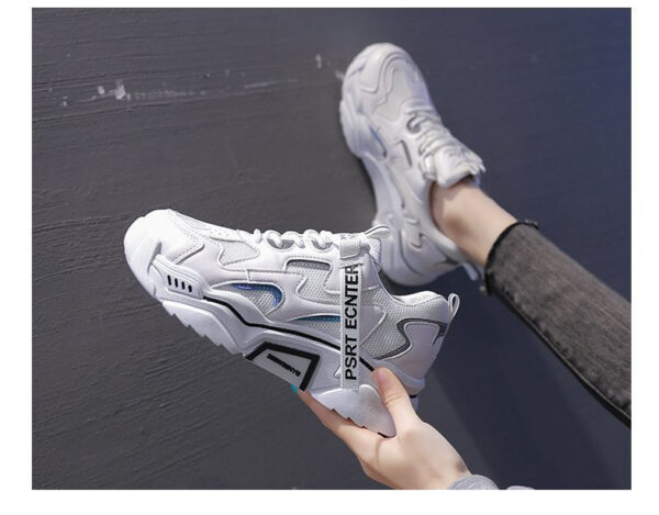 New Spring Women Sneakers Lightweight and Chunky Platform  Fashion Casual  Breathable Vulcanized Shoes - Image 3