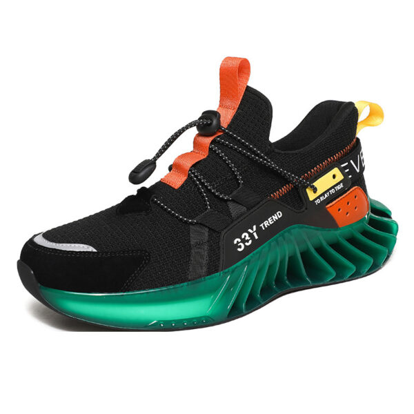 Fall Men'S Low-Top Round Toe Injection Shoes Sports Daily Sports Old Shoes - Image 2