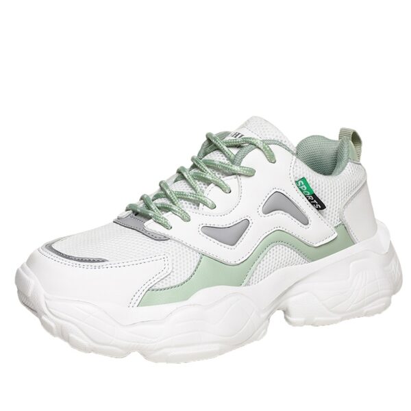 Spring Female Shoes Mixed Colors Women Plus White Lover Shoes - Image 4