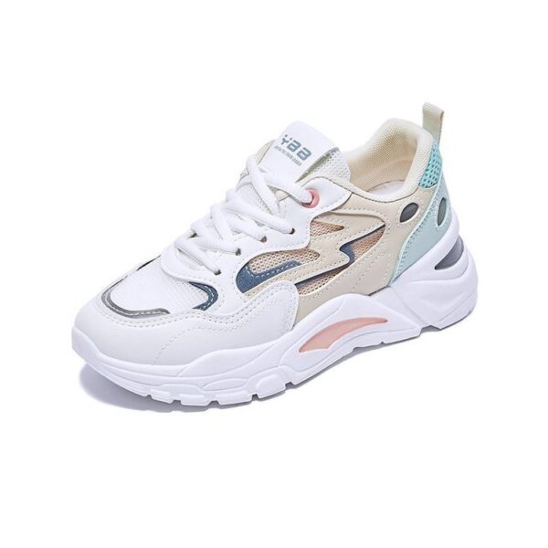 Daddy Shoes All-match Casual White Sports Women's Shoes - Image 5