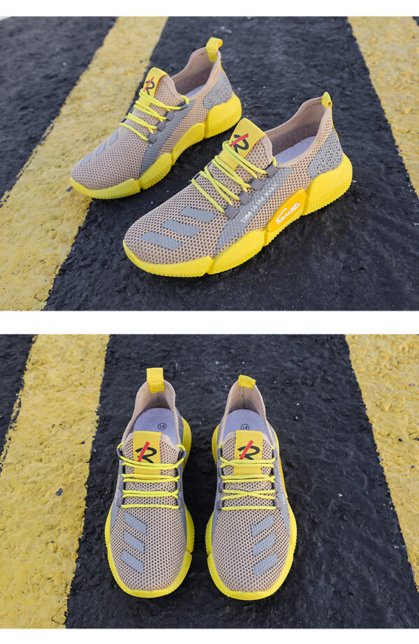 Mesh Shallow Mouth Low-cut Breathable Shoes - Image 3
