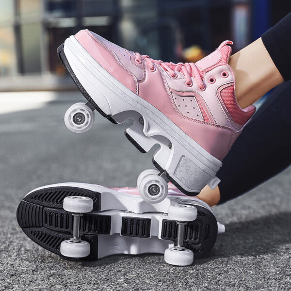 Women's Fashionable Minimalist Retractable Roller Skates - Image 3