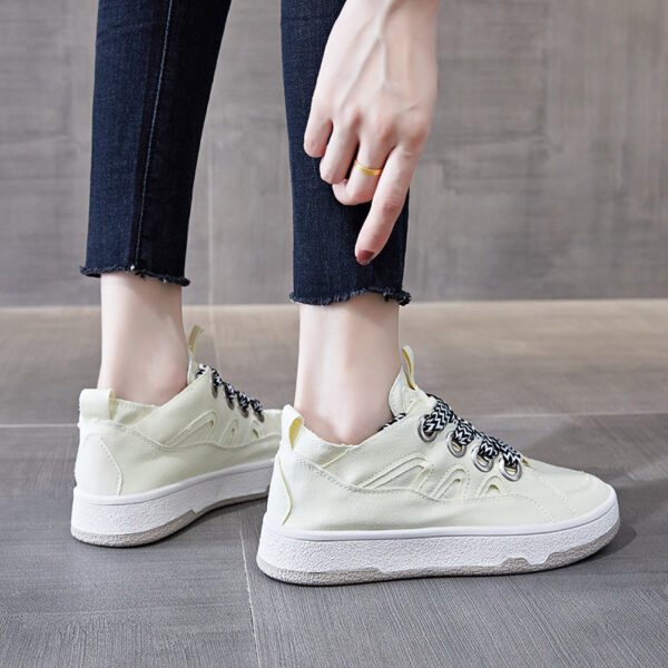 Women's Canvas Shoes Platform Casual Sports Women's Shoes - Image 5