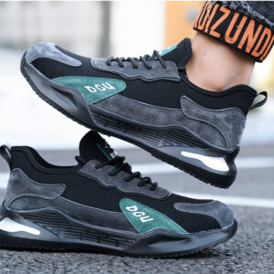 Men's Safety Shoes Anti-smashing And Anti-piercing Steel Toe