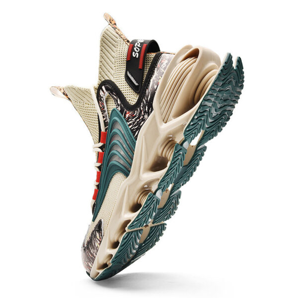 Flying Woven Large Size Mesh Men's Shoes - Image 5