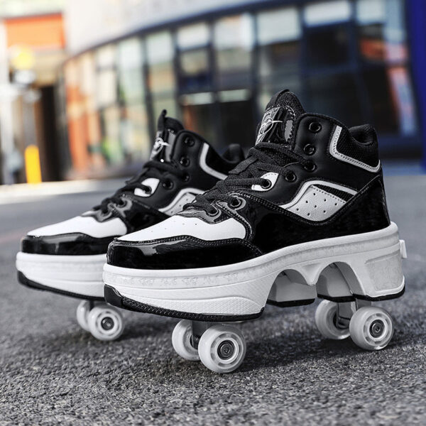 Women's Fashionable Minimalist Retractable Roller Skates - Image 2