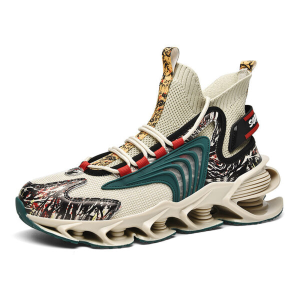 Flying Woven Large Size Mesh Men's Shoes - Image 4