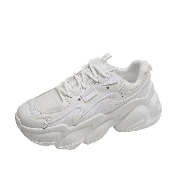 New Style Korean Fashion Breathable Platform Sneakers - Image 3
