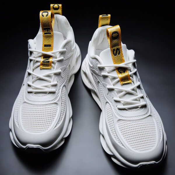Inner Heightening Men's Shoes Invisible Heightening Breathable Mesh Shoes - Image 5