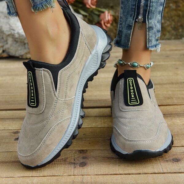 Outdoor Slip-on Sports Shoes Comfortable Walking Running Sneakers Women - Image 2