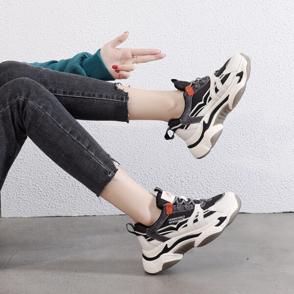Thick-soled Sponge Cake Casual Sports Daddy Shoes - Image 2