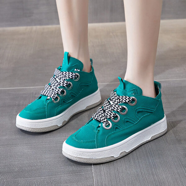 Women's Canvas Shoes Platform Casual Sports Women's Shoes - Image 7
