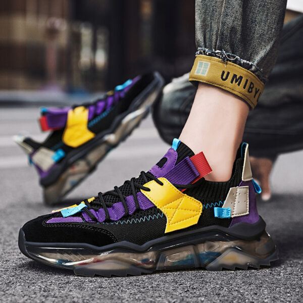 Thick Soled Old Leisure Breathable Shuttle Sneakers - Image 2