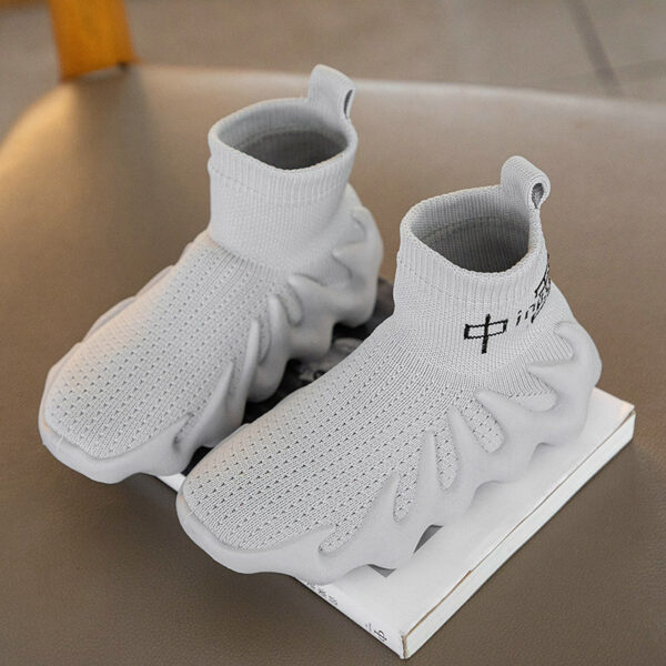 Breathable Mesh Sneakers, Ultra-light Children's Socks Shoes - Image 4