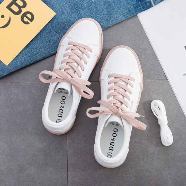 Street Style Trendy Flat Girls Sneakers - Image 3