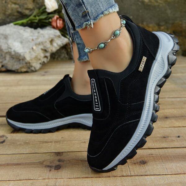 Outdoor Slip-on Sports Shoes Comfortable Walking Running Sneakers Women - Image 4