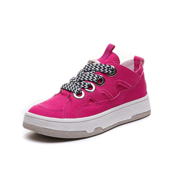 Women's Canvas Shoes Platform Casual Sports Women's Shoes - Image 4