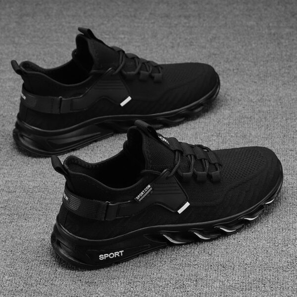 Flying Woven Breathable Mesh Shoes, Sports And Leisure, Deodorant Thin Mesh Shoes - Image 3