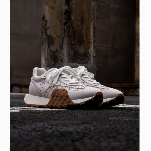 Retro Niche Thick-soled Jogging Casual Color-blocking Sneakers - Image 2