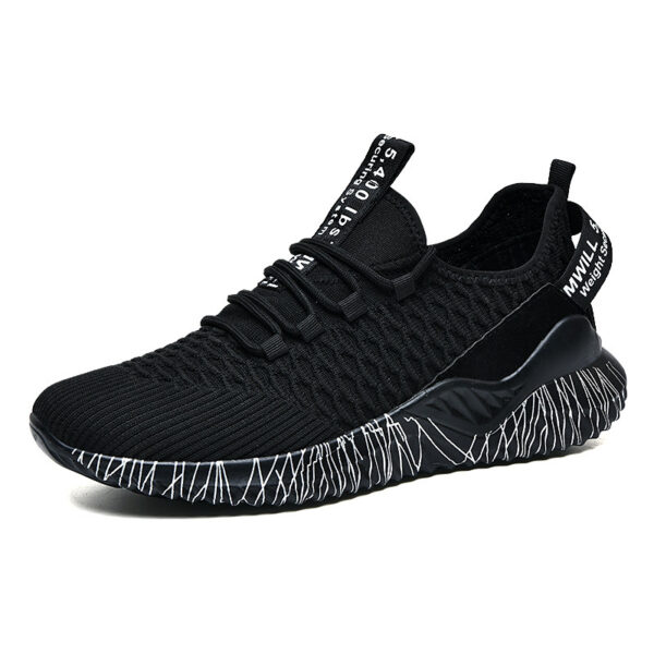 Summer Flying Woven Couple Sports Running Shoes - Image 4
