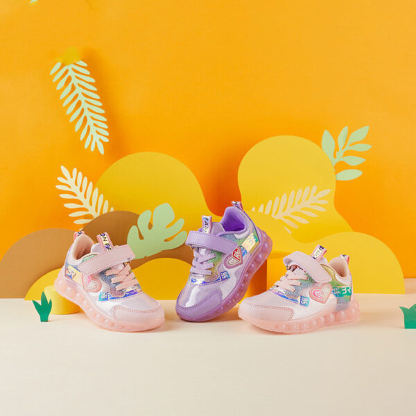 Teen Sports Shoes Girls Fashion Jelly Sole Sports Shoes Trend Single Shoes - Image 2