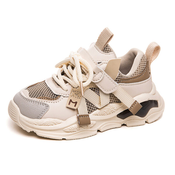 Boys' Fashion Simple Hollow Mesh Sneakers - Image 3