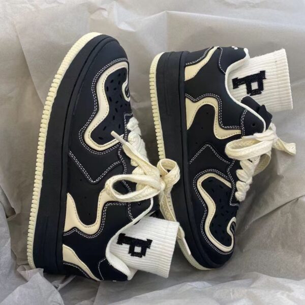 Men And Women Fashion Thick Bottom Casual Sports Shoes - Image 3