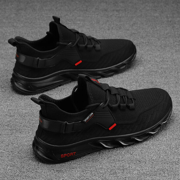 Flying Woven Breathable Mesh Shoes, Sports And Leisure, Deodorant Thin Mesh Shoes - Image 2