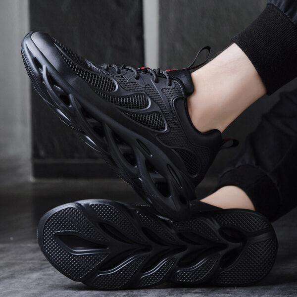 Inner Heightening Men's Shoes Invisible Heightening Breathable Mesh Shoes - Image 3