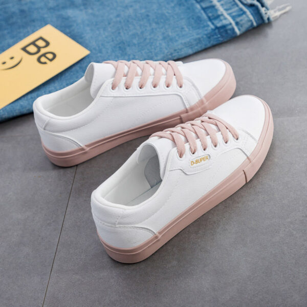 Street Style Trendy Flat Girls Sneakers - Image 5