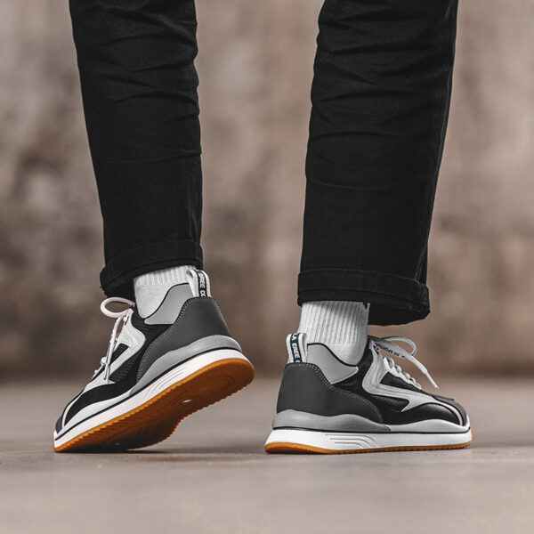 Men's Comfortable Breathable Lace-Up Sports All-match Casual Shoes - Image 3