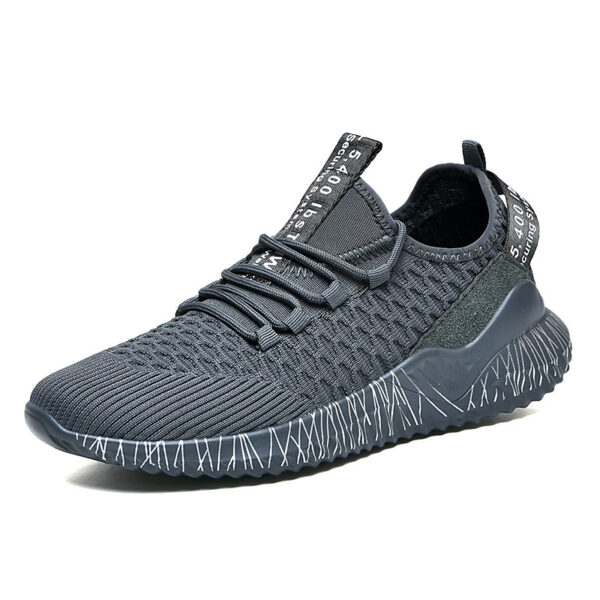 Summer Flying Woven Couple Sports Running Shoes - Image 6