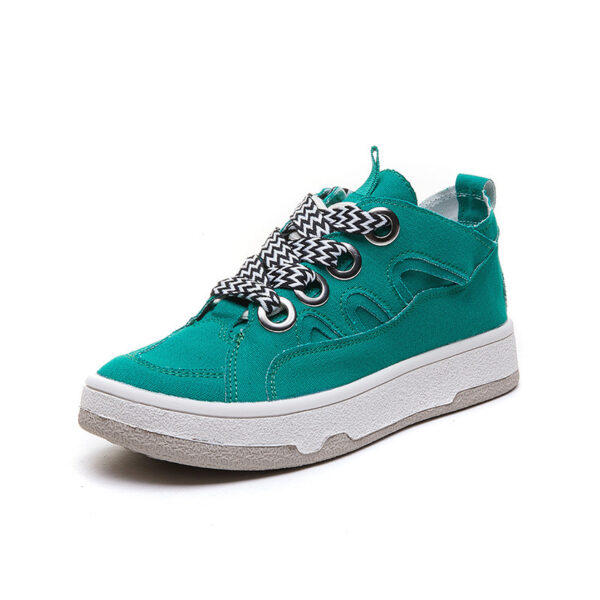 Women's Canvas Shoes Platform Casual Sports Women's Shoes - Image 2
