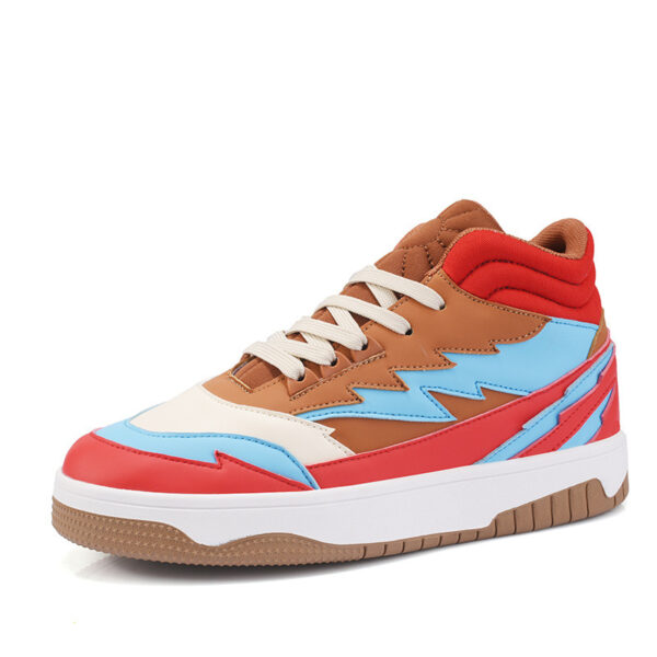Men's Fashion Casual High-top Lace-up Sneakers - Image 10