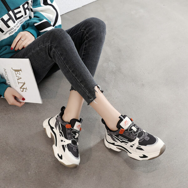 Thick-soled Sponge Cake Casual Sports Daddy Shoes - Image 6