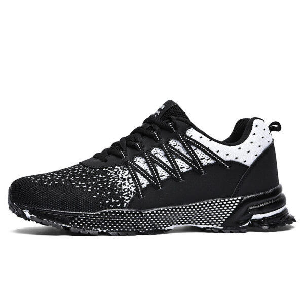 Casual Breathable Fly Woven Mesh Sneakers - Image 3